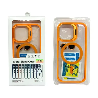 PREMIUM KIT CASE IPHONE 17 NARANJA