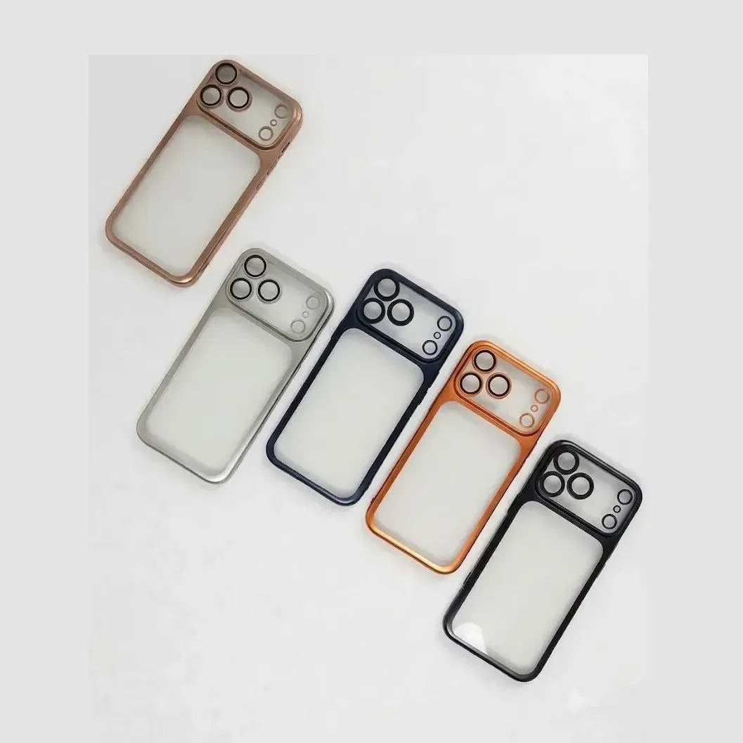 FUNDA MATTE ELECTRO IPHONE 17 BRONCE