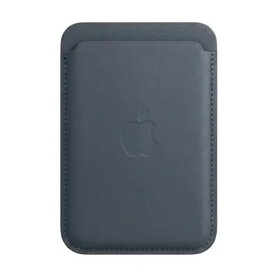 WALLET CON LOGO APPLE GRIS