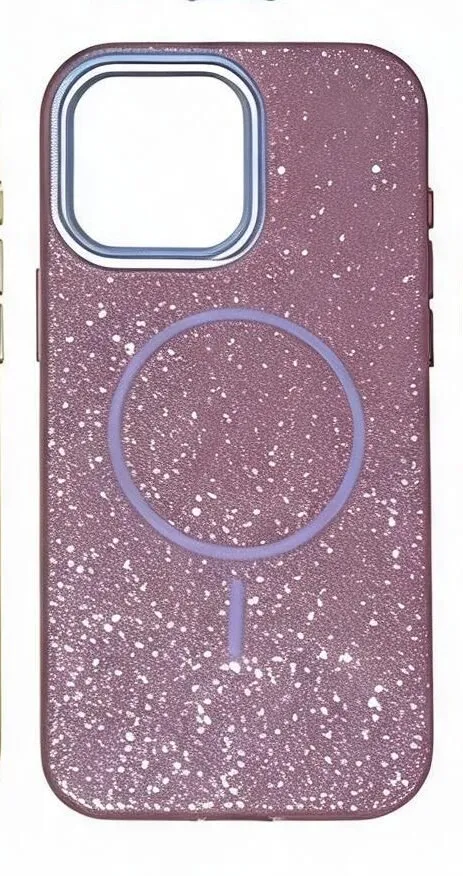 NUDE SHINE CASE IPHONE 17 BORDO