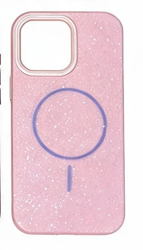 NUDE SHINE CASE IPHONE 15 ROSA