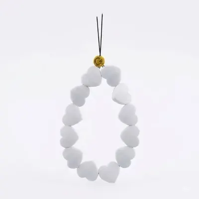 CORREA CORAZONES BLANCO
