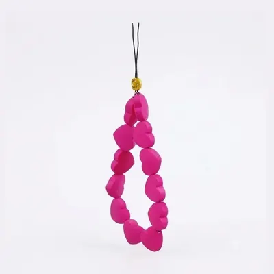 CORREA CORAZONES FUCSIA