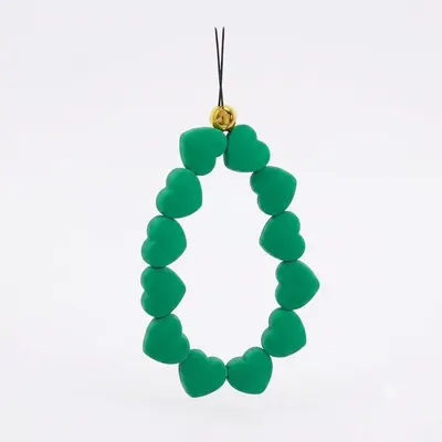 CORREA CORAZONES VERDE