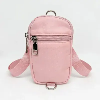 CORREA CON ESTUCHE ROSA
