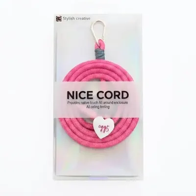 CORREA LARGA AJUSTE CORAZON FUCSIA