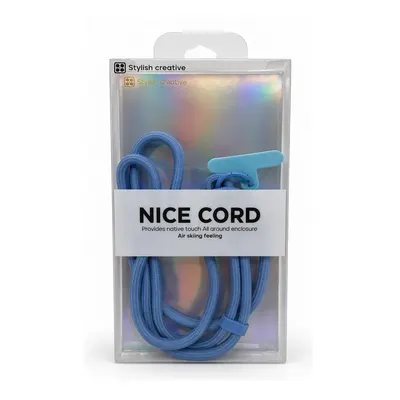CORREA LARGA AJUSTE METAL AZUL