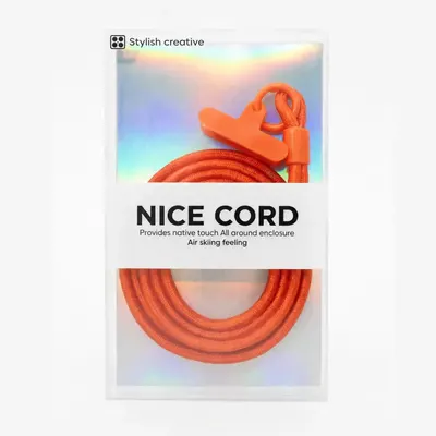 CORREA LARGA AJUSTE METAL NARANJA