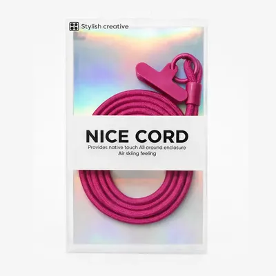 CORREA LARGA AJUSTE METAL ROSA