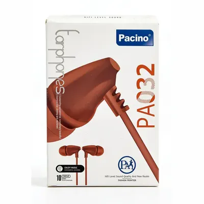 AURICULAR CON CABLE PA032 ROJO