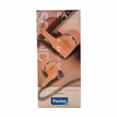AURICULAR CON CABLE PA050 ROSA