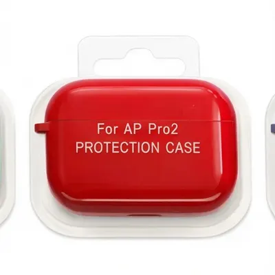 FUNDA AIRPODS PRO 2 EN CAJA ROJO