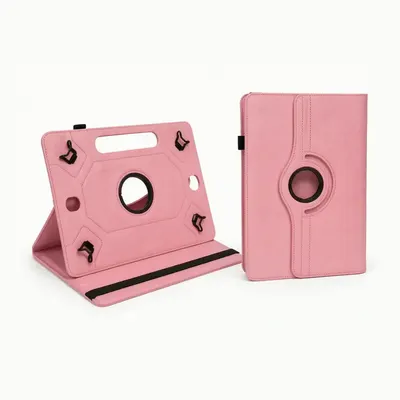FUNDA TABLET GIRATORIA 7 PULGADAS ROSA