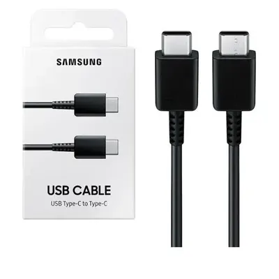 CABLE SAMSUNG TIPO C A TIPO C NEGRO PACKING