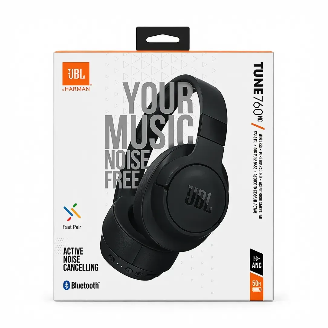 AURICULAR JBL AAA NEGRO VINCHA BLUET TUNE 760