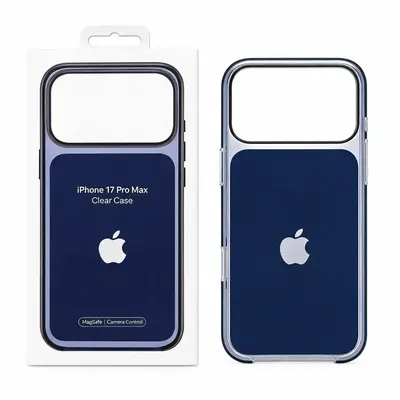 CLEAR LOGO COLOR IPH 17 AZUL
