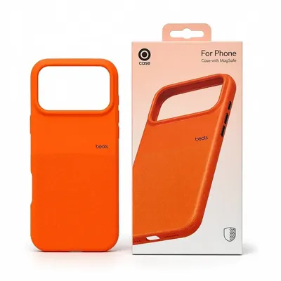 FUNDA BEATS IPH 17 PM / 18 PM NARANJA