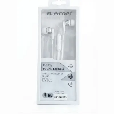 AURICULAR EV108 BLANCO