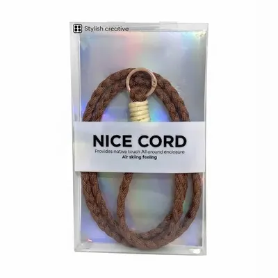 CORREA CORDON LARGA MARRON