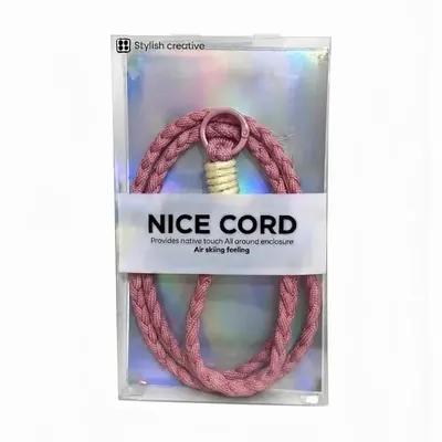 CORREA CORDON LARGA ROSA