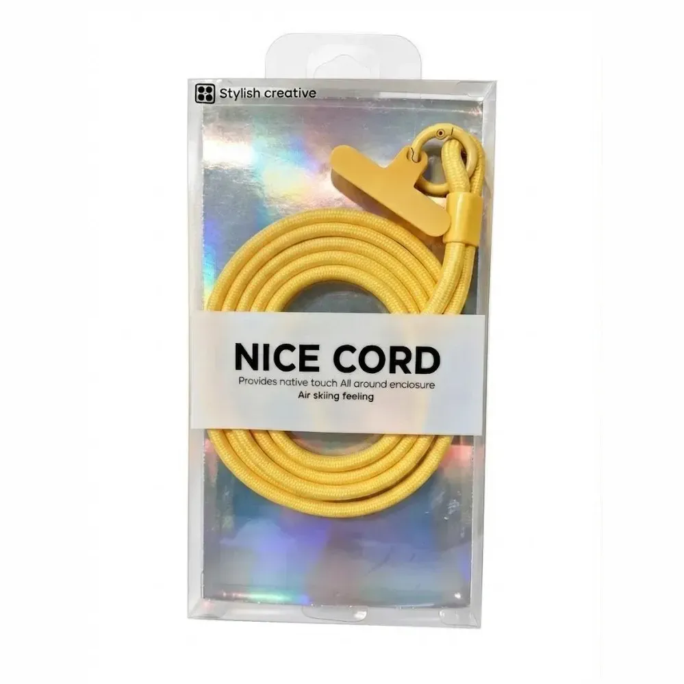 CORREA LARGA AJUSTE METAL AMARILLO