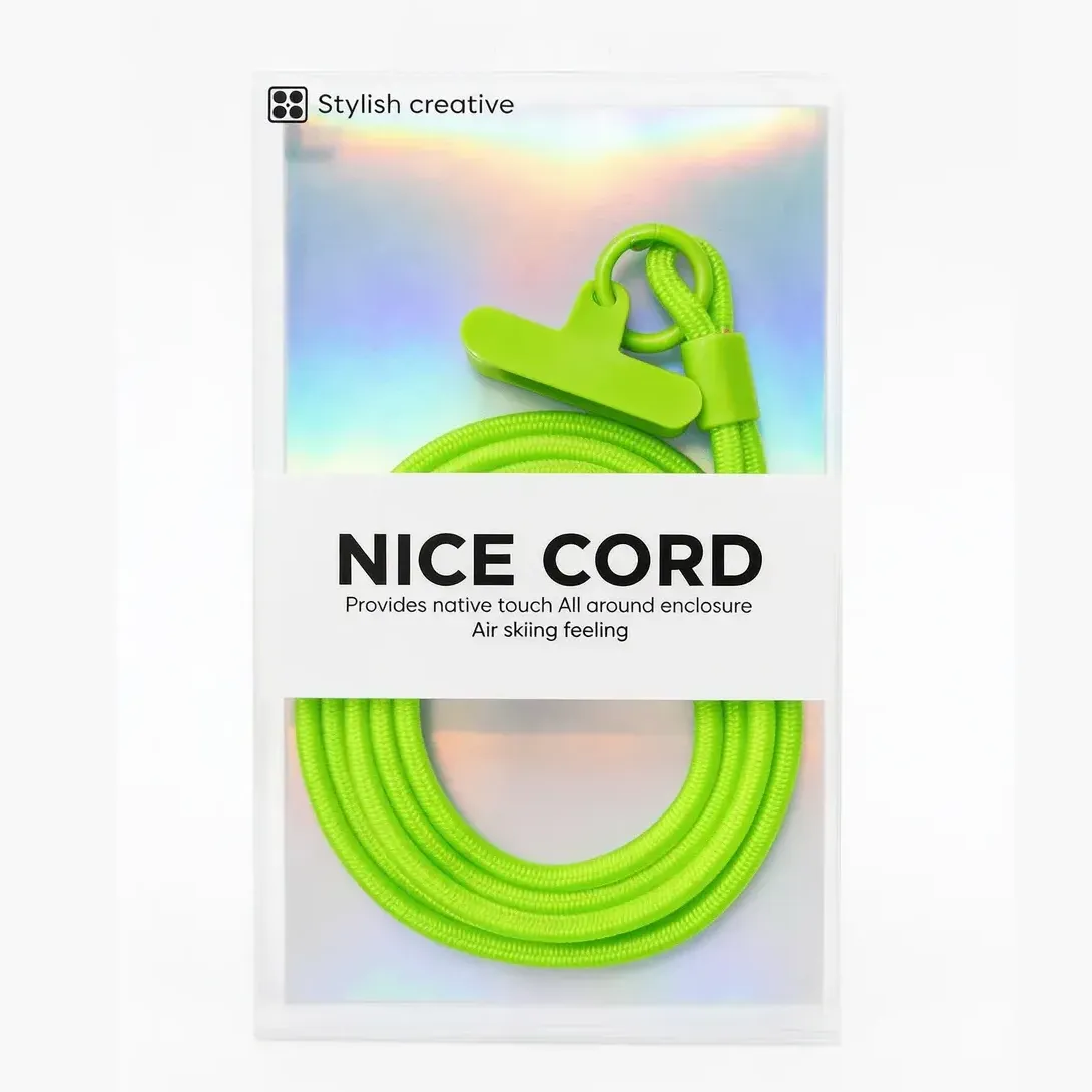 CORREA LARGA AJUSTE METAL VERDE FLUO
