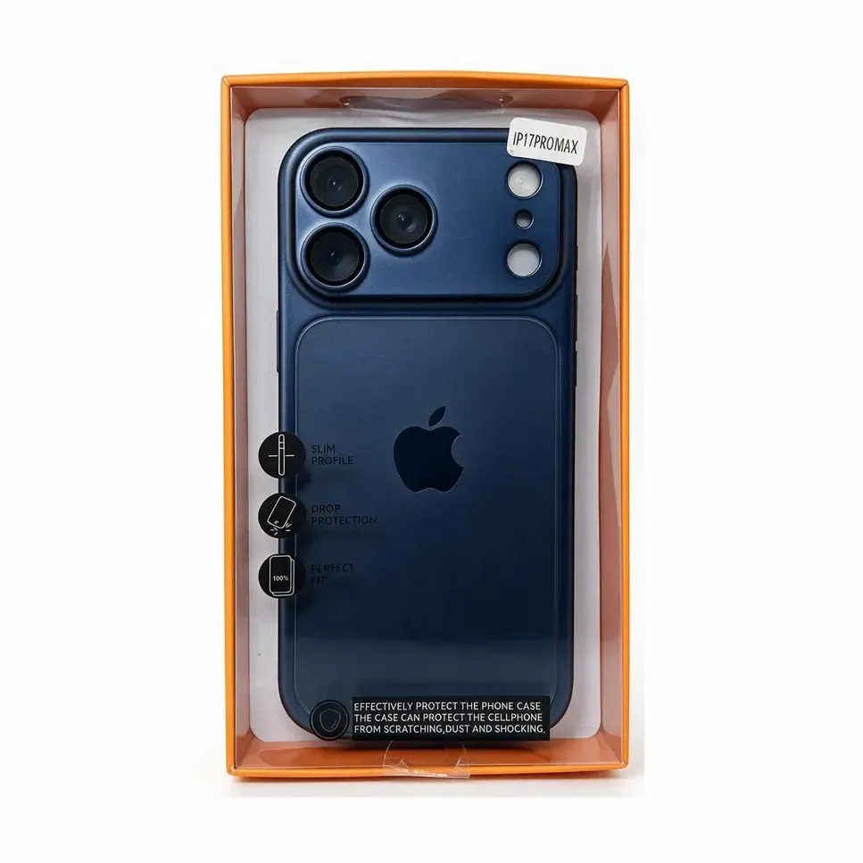 PREMIUM METAL IPH 17 PRO AZUL