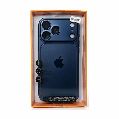 PREMIUM METAL IPH 15 AZUL
