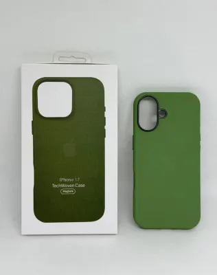 TECHWOVEN CON LOGO IPHONE 15 VERDE