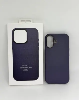 TECHWOVEN CON LOGO IPHONE 15 VIOLETA