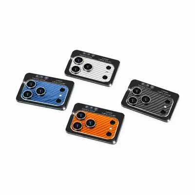 CARBON LENS IPHONE 17 BLUE