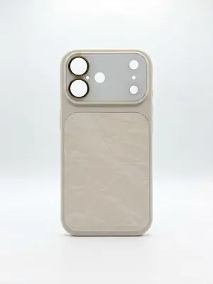 MARBLE SHIELD CASE IPHONE 15 CREMA