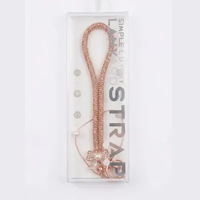 CORREA BRILLO CORTA MOÑO ROSE