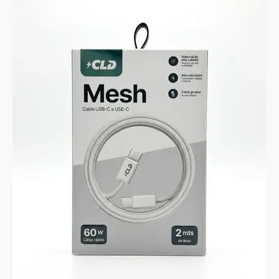 CABLE CLD MESH TC A TC 2M BLANCO