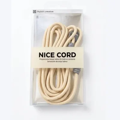 CORREA LOOP LARGA CREMA