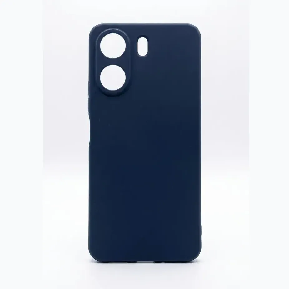 SILICONA SIN LOGO IPHONE 16 PRO MAX AZUL