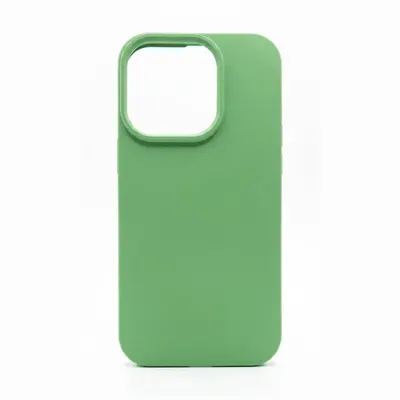 SILICONA SIN LOGO IPHONE 17 PM/18PM VERDE