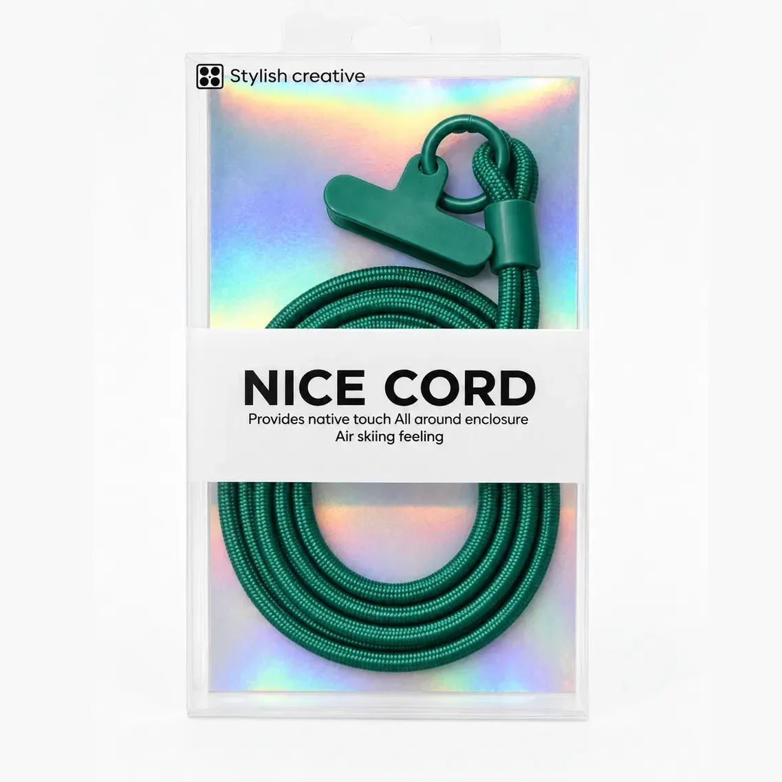 CORREA LARGA AJUSTE METAL VERDE PINO